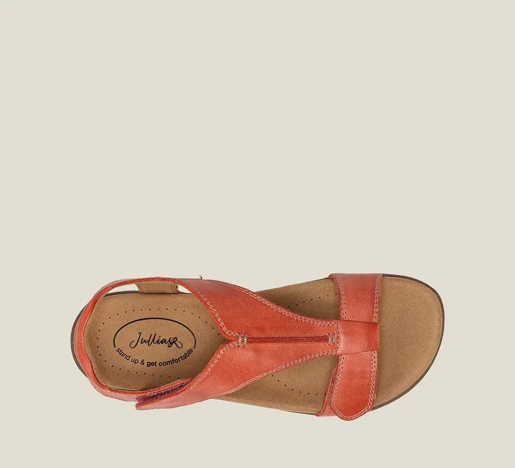 Claudia | sandalias de verano ajustables de cuero