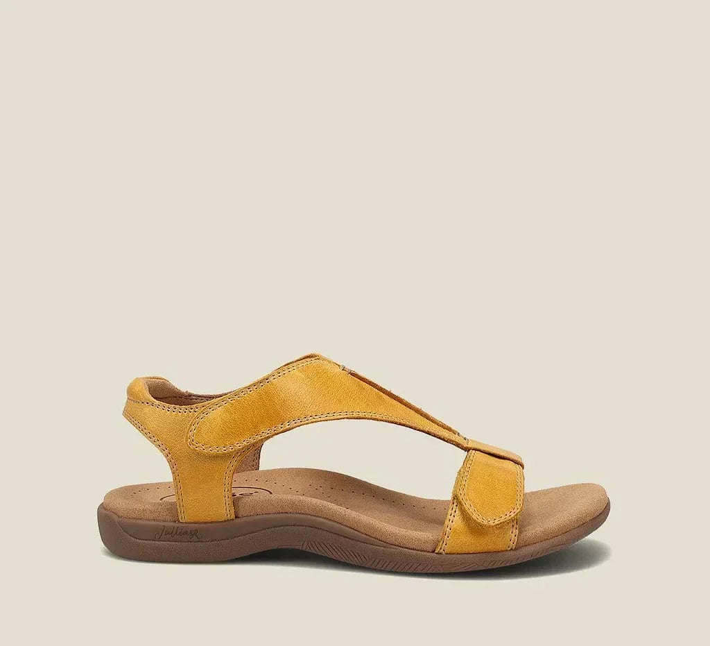 Claudia | sandalias de verano ajustables de cuero