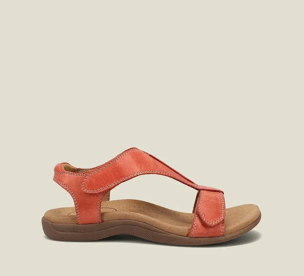 Claudia | sandalias de verano ajustables de cuero