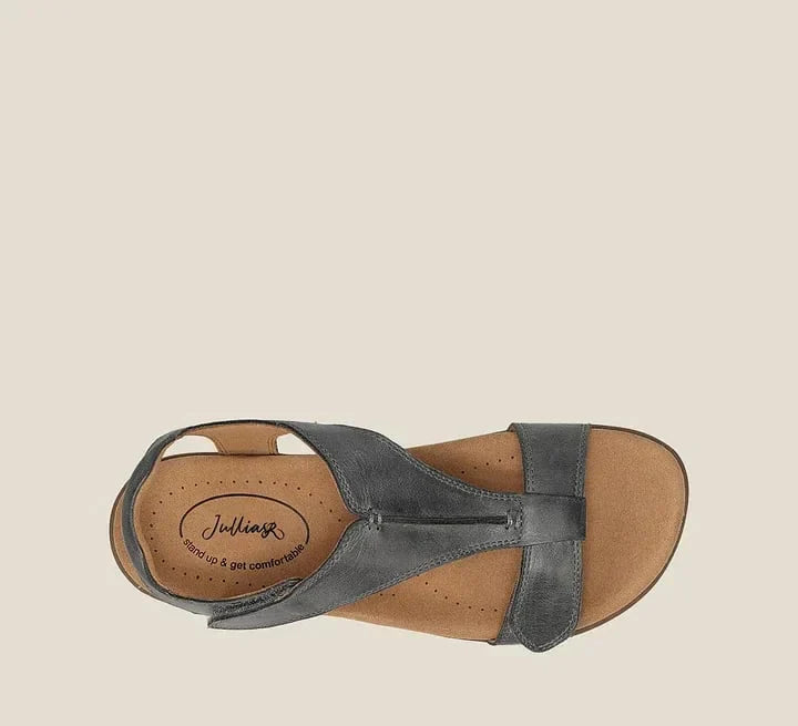 Claudia | sandalias de verano ajustables de cuero