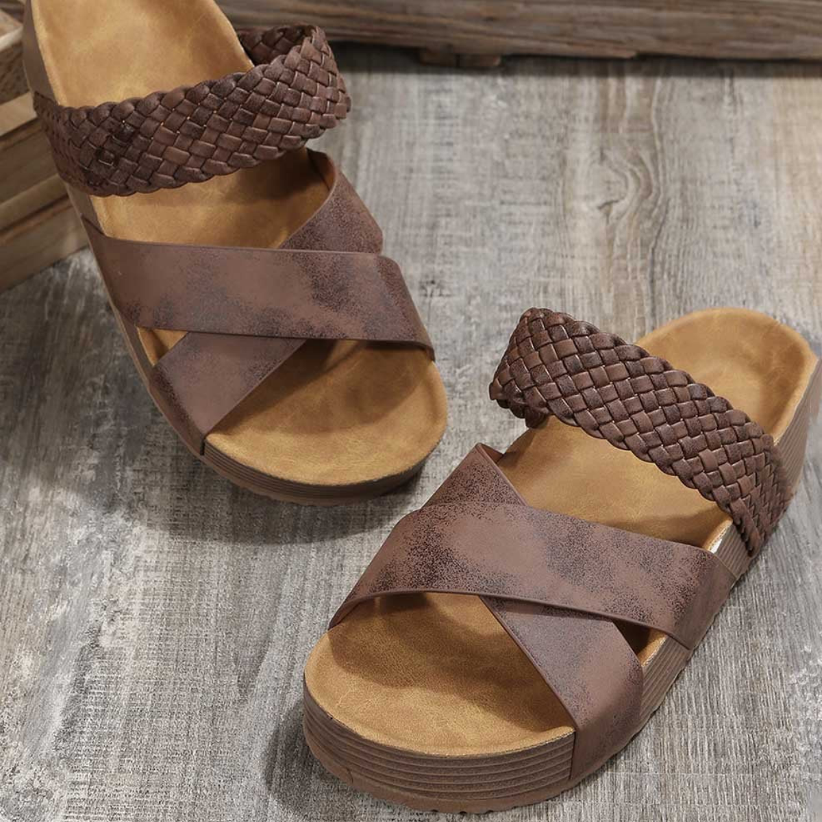 Serena | Sandalias de Verano Trenzadas