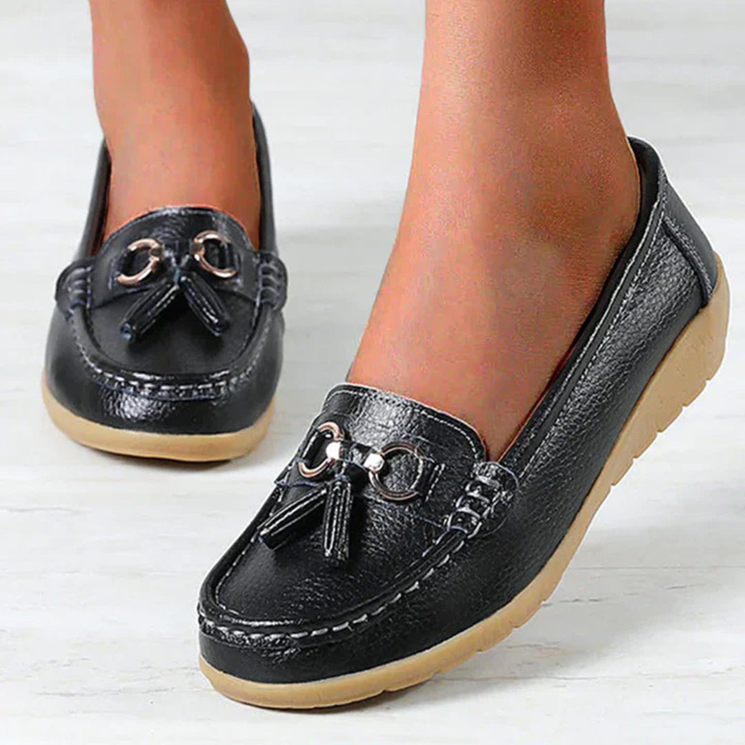 Joy | Pisa con estilo con los mocasines de cuero