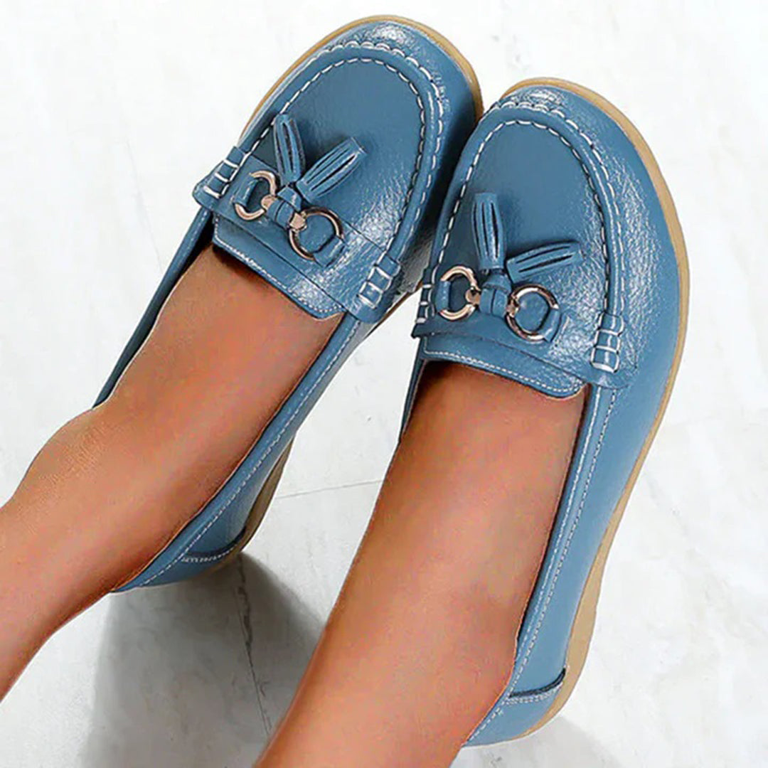 Joy | Pisa con estilo con los mocasines de cuero