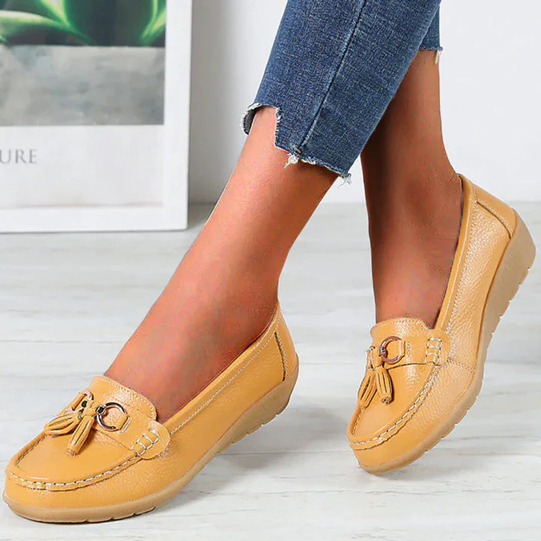 Joy | Pisa con estilo con los mocasines de cuero