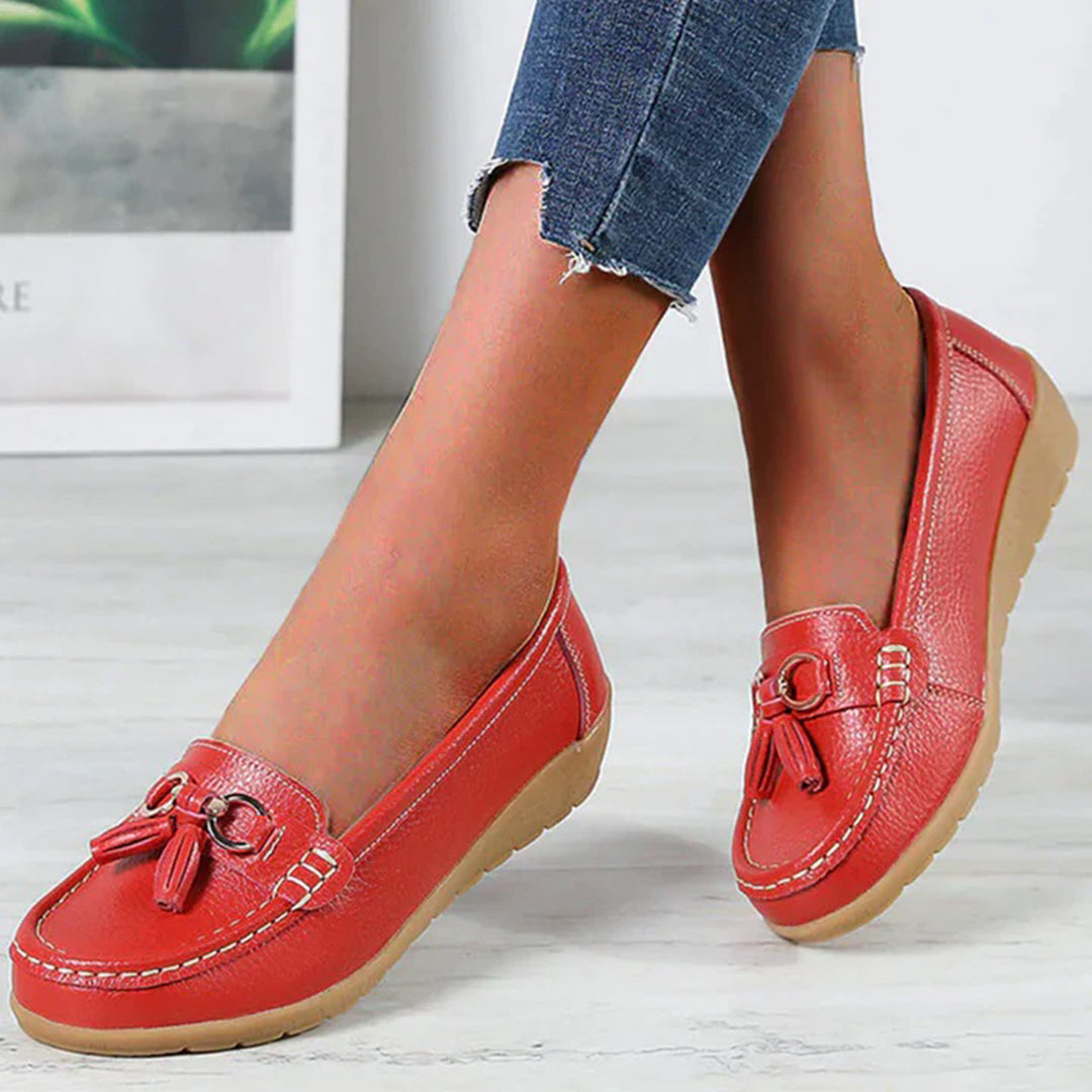 Joy | Pisa con estilo con los mocasines de cuero