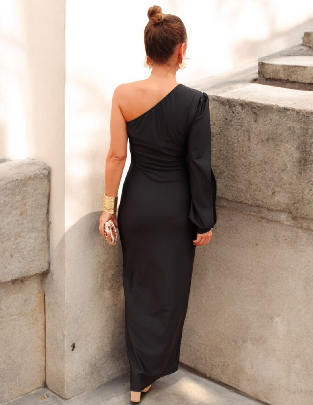 ALICIA - VESTIDO LARGO DE SATÉN