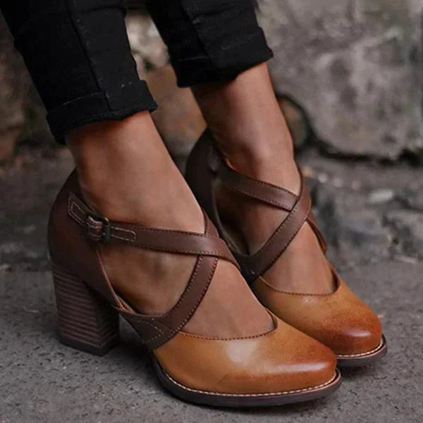 Isabel | Elegantes y cómodas sandalias de piel para mujer