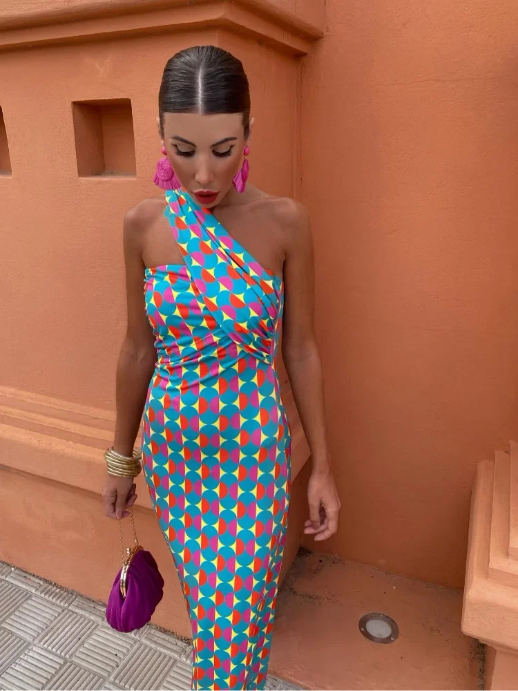 IRENE - VESTIDO MIDI ESTAMPADO