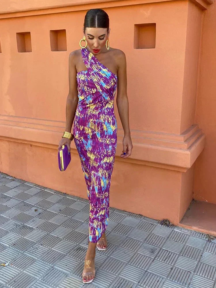 IRENE - VESTIDO MIDI ESTAMPADO