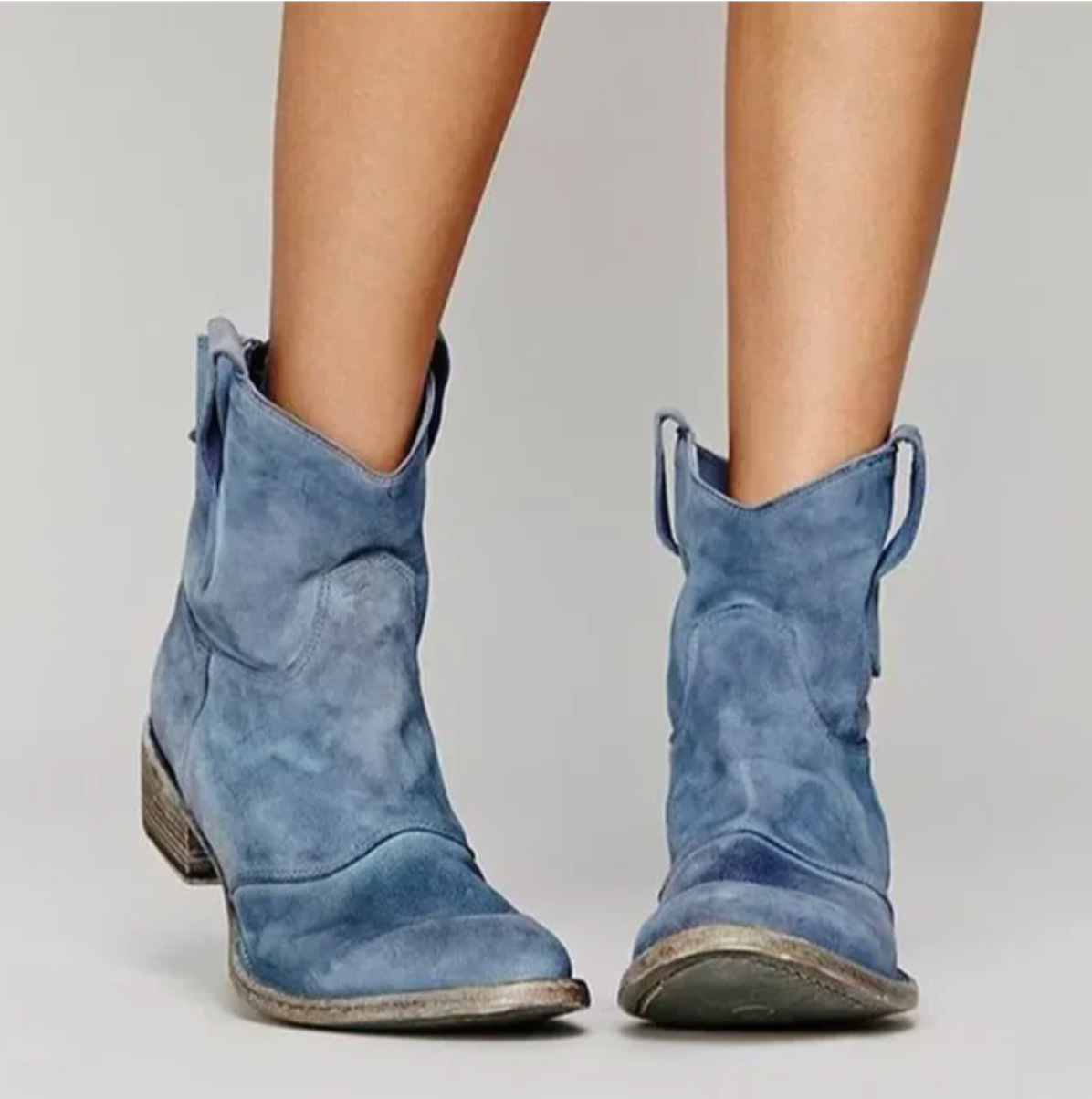 Inez | Zapato western de piel salvaje