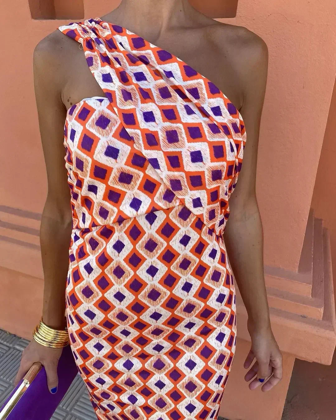 IRENE - VESTIDO MIDI ESTAMPADO