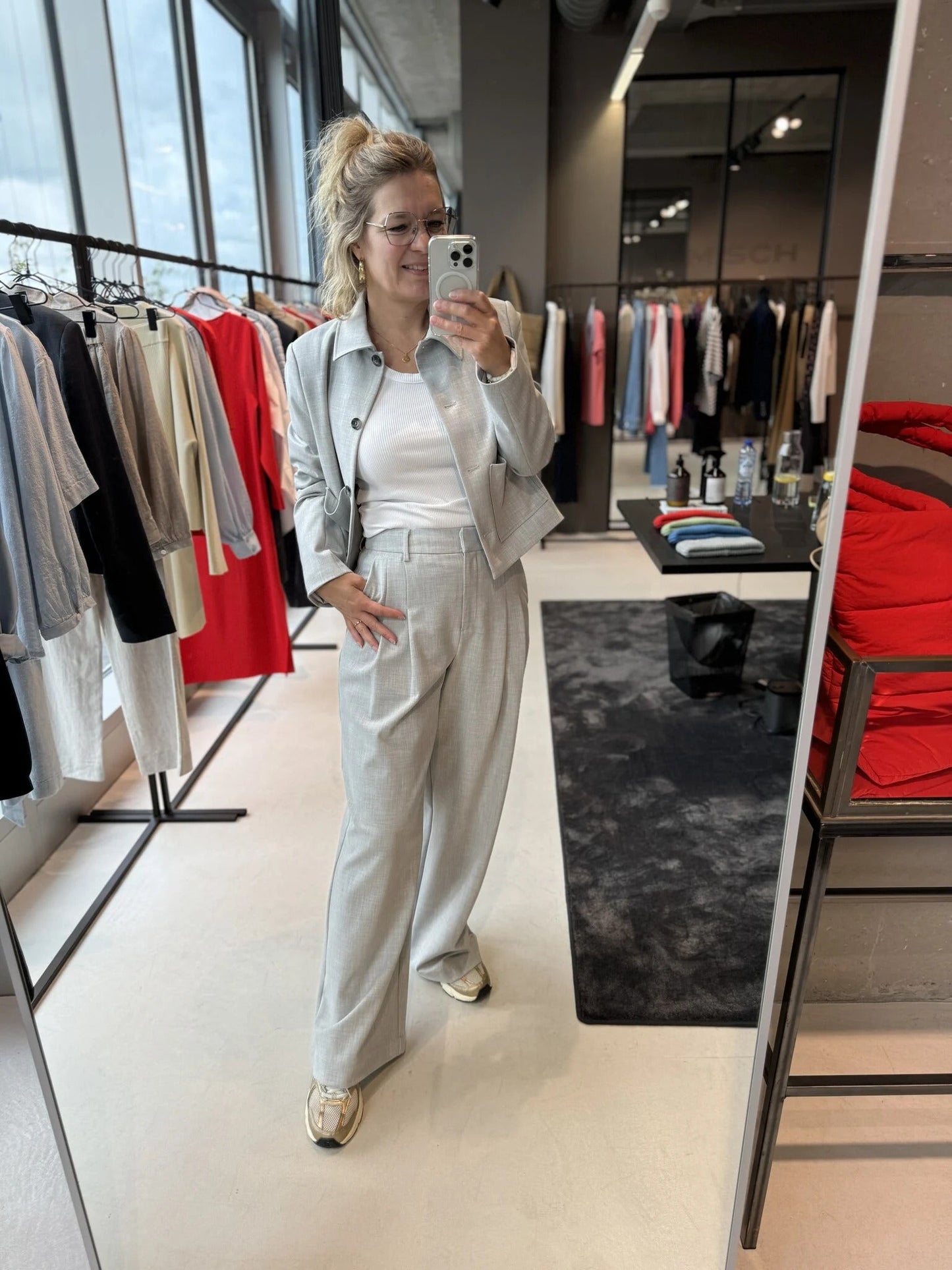 Blazers de moda grises