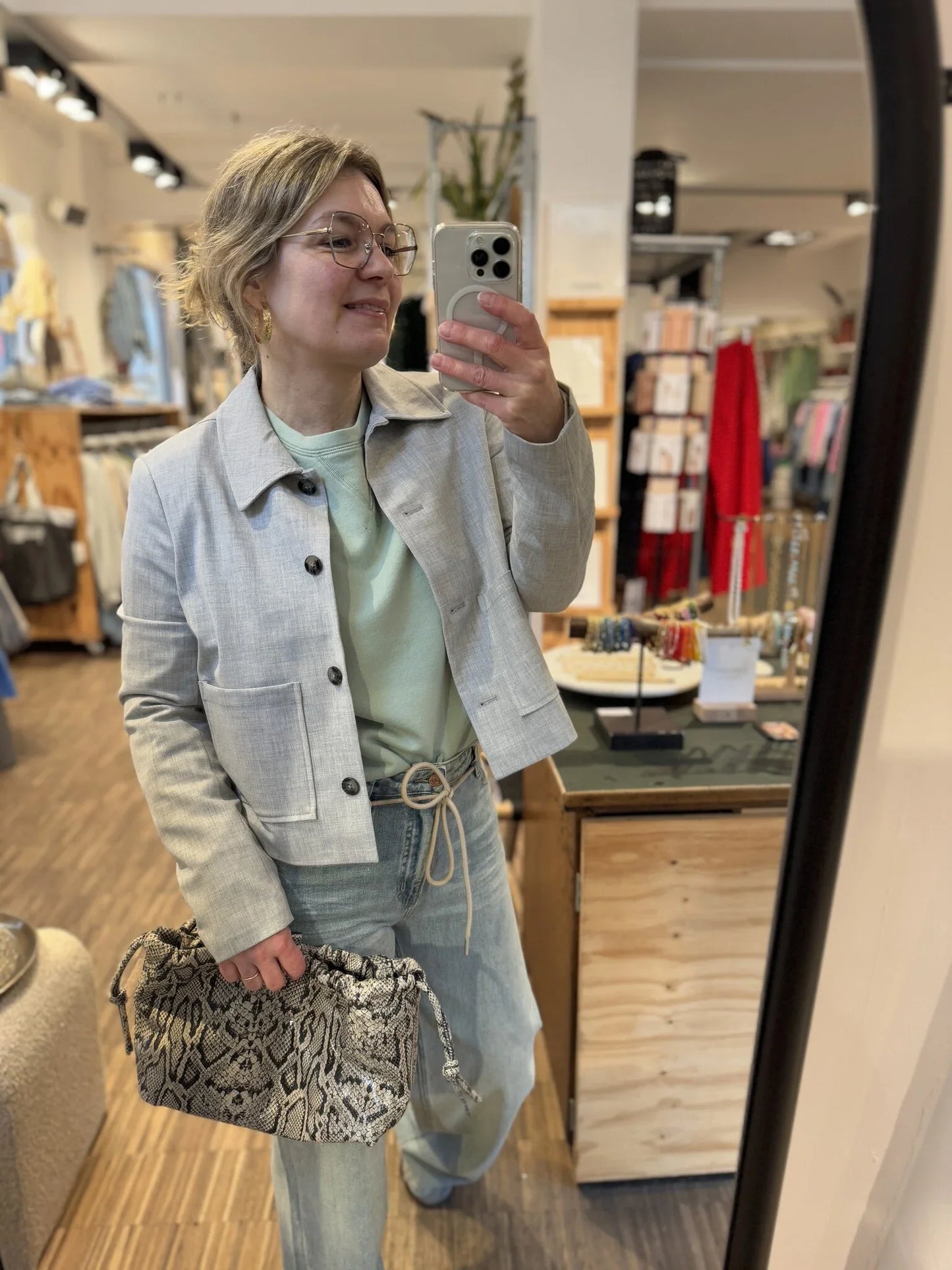 Blazers de moda grises