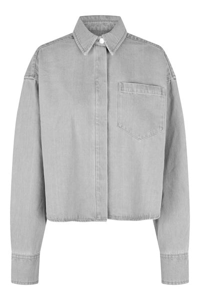 Blusa vaquera gris