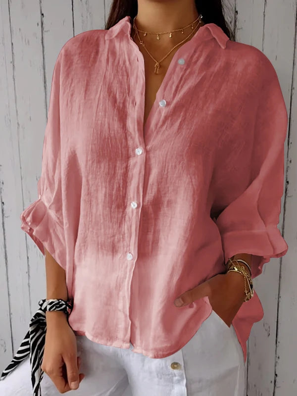 Lucia | Blusa abotonada de elegancia atemporal