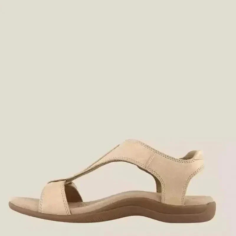 Claudia | sandalias de verano ajustables de cuero