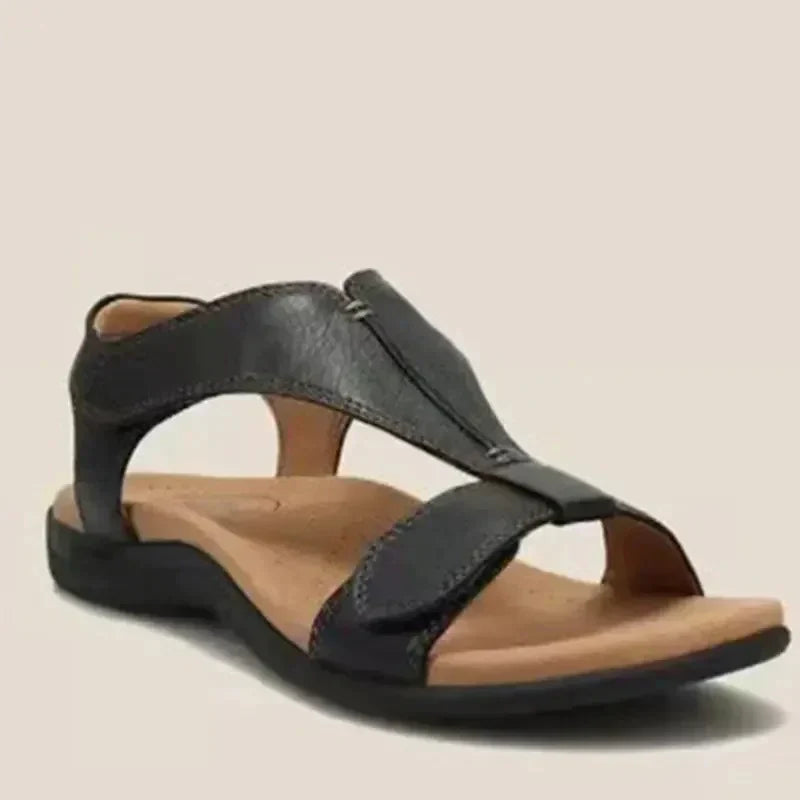 Claudia | sandalias de verano ajustables de cuero