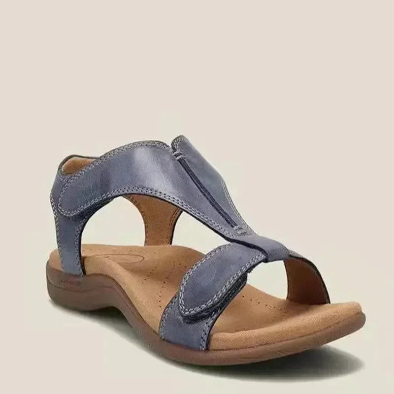 Claudia | sandalias de verano ajustables de cuero