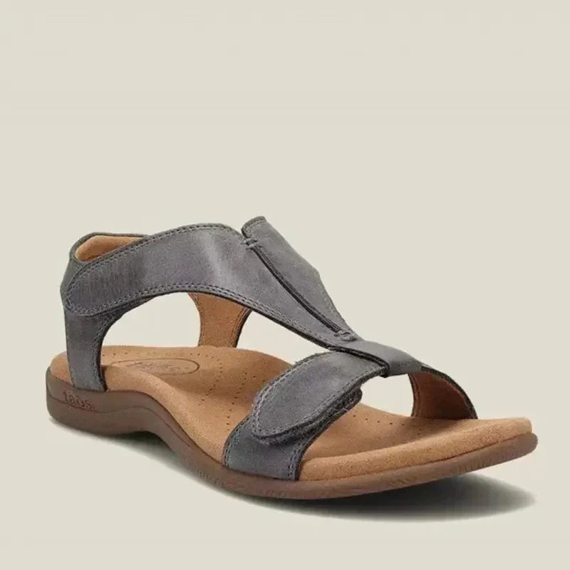 Claudia | sandalias de verano ajustables de cuero