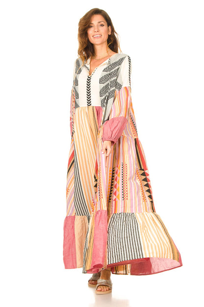 Boho - Vestido largo fluido