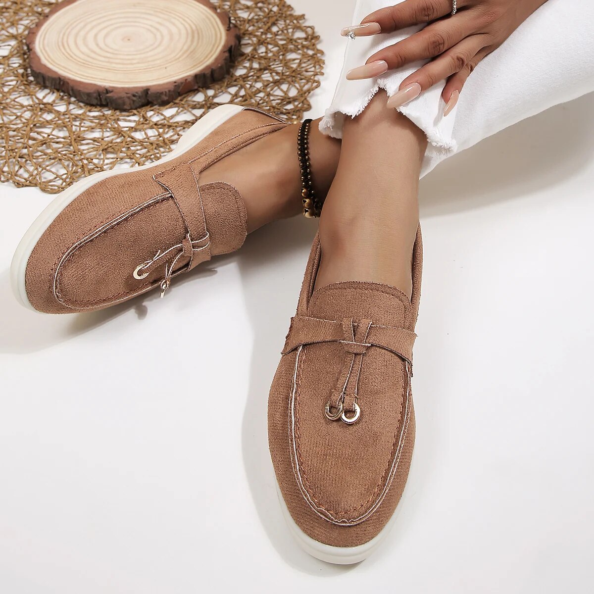Mocasines de Suave Ante | Elegantes y Cómodos