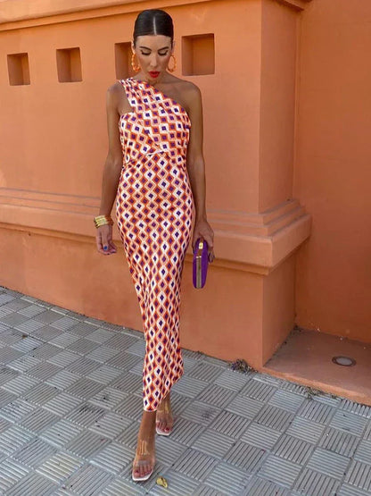 IRENE - VESTIDO MIDI ESTAMPADO