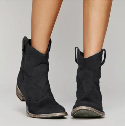 Inez | Zapato western de piel salvaje