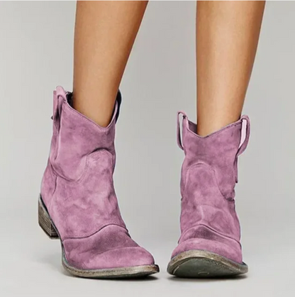 Inez | Zapato western de piel salvaje