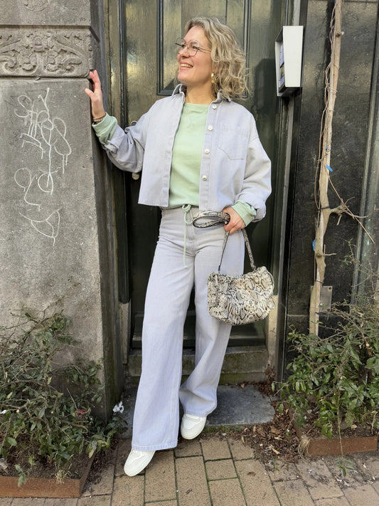 Blusa vaquera gris