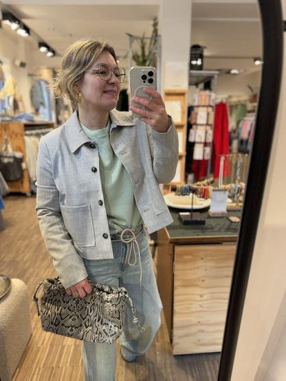 Blazers de moda grises
